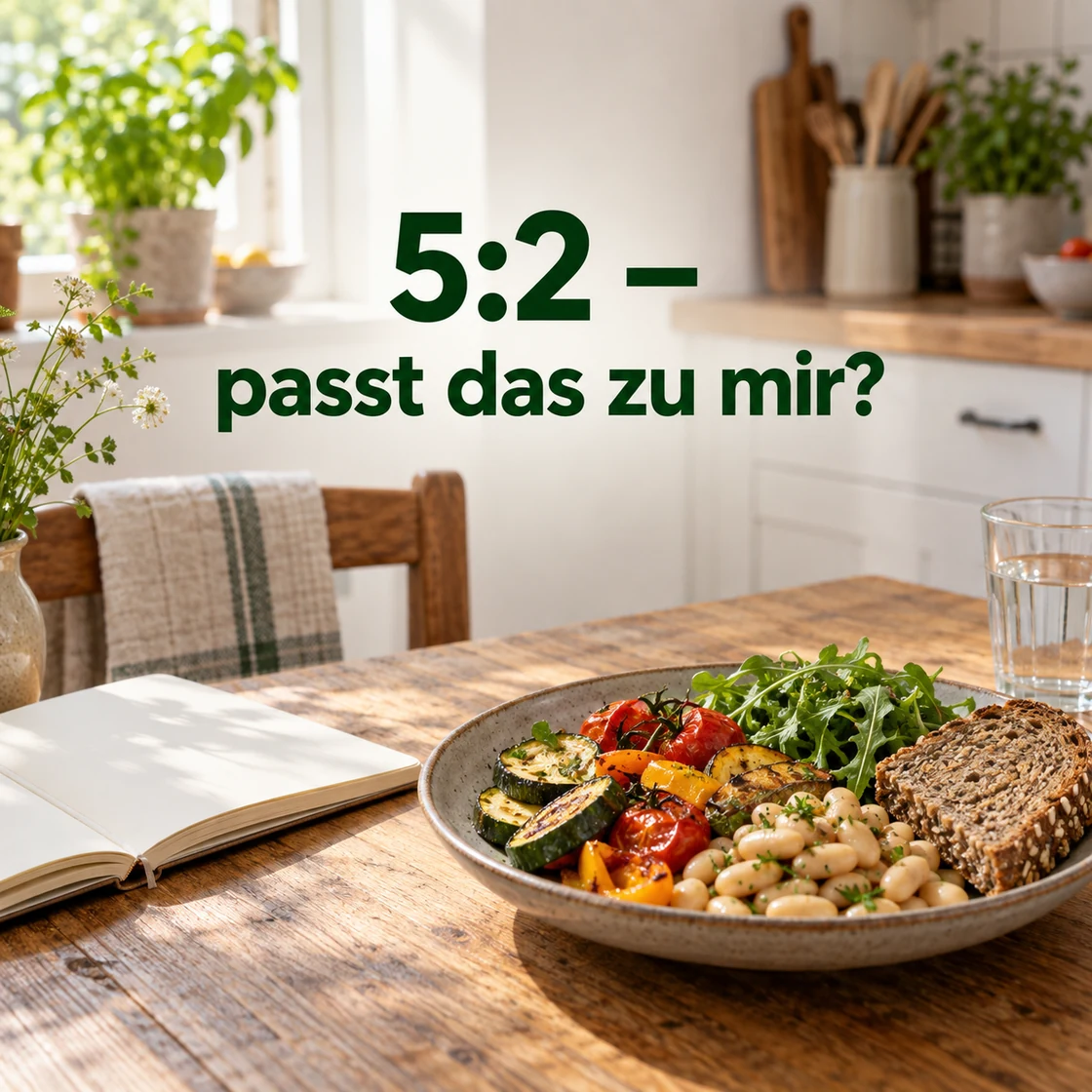 5 2 diät – Gemüse und Bohnen mit der Frage 5:2 – passt das zu mir?