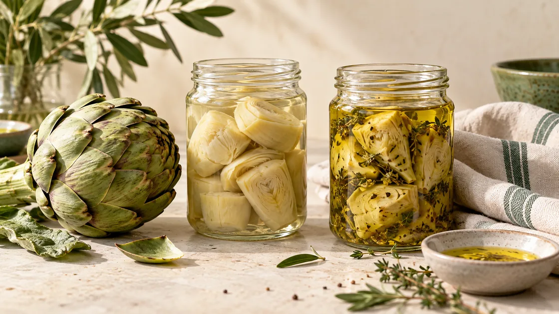 artischocken gesund – frisch, in Lake und in Öl eingelegt