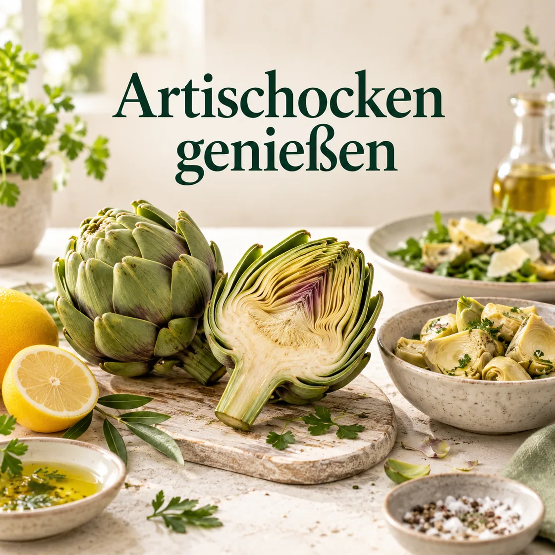 artischocken gesund – frische Artischocken und Titel Artischocken genießen