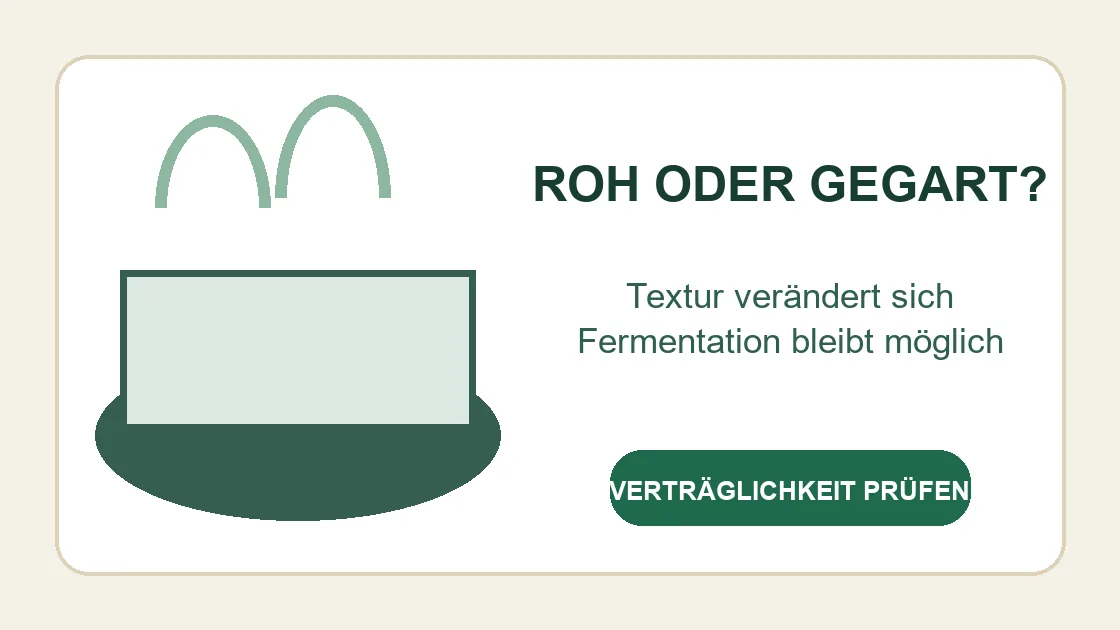 Blumenkohl Blähungen – rohe und gegarte Zubereitung sachlich vergleichen.