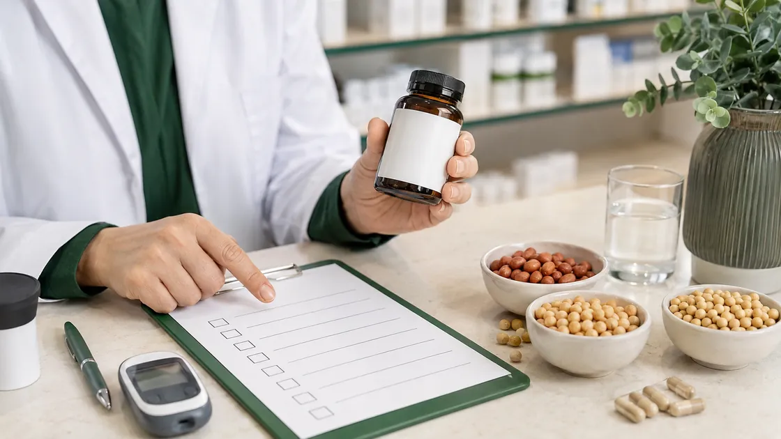 Bockshornklee Kapseln stillen – Prüfung von Allergien, Blutzucker und Medikamenten.