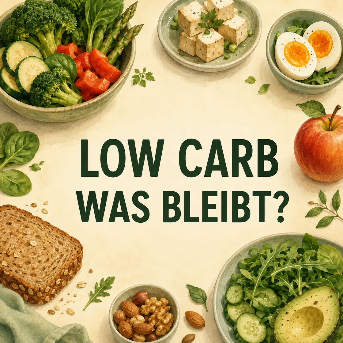 Diät ohne Kohlenhydrate – Gemüse, Joghurt und Nüsse rund um die Frage Low Carb: Was bleibt?