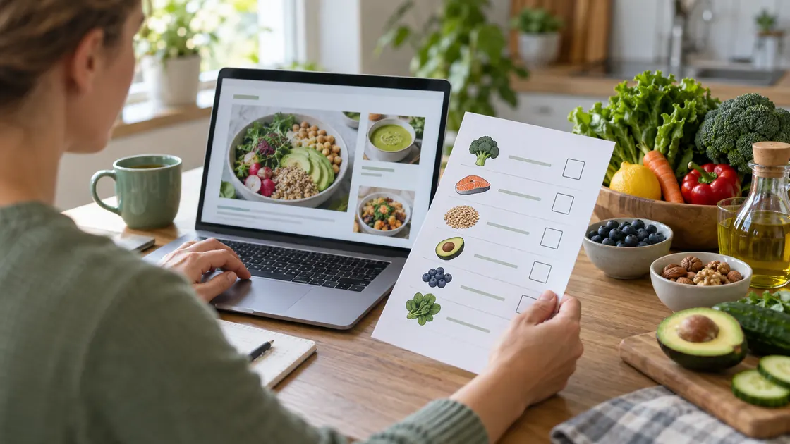 Ernährungs Docs abnehmen – offizielle Rezeptquelle und passende Zutaten mit einer Checkliste prüfen.