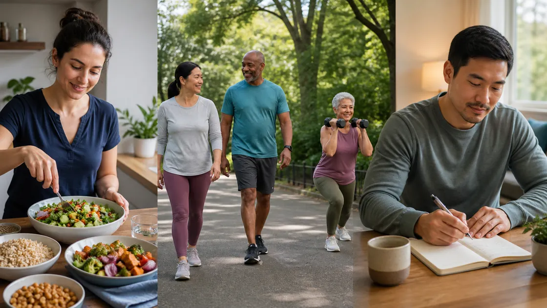Gesund macht schlank – Ernährung, Bewegung und Gewohnheitsprotokoll als Bestandteile eines Abnehmprogramms.