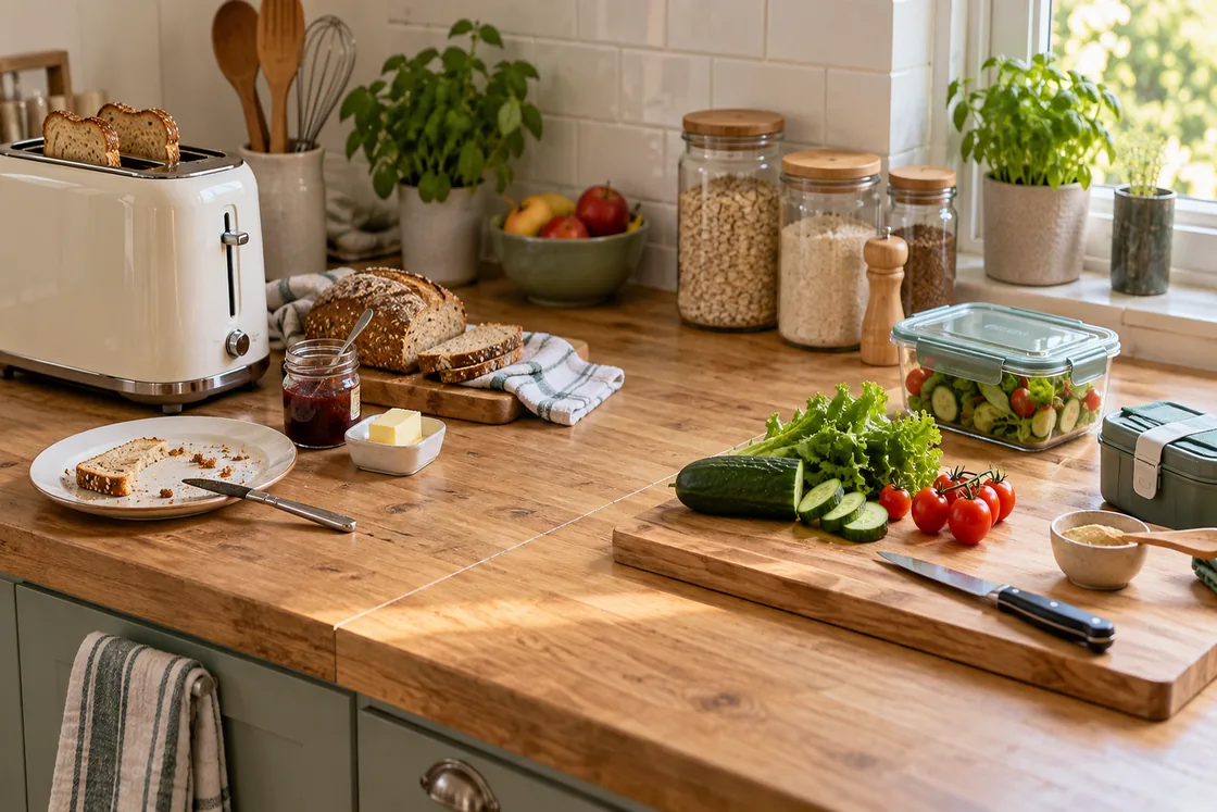 Glutenfreie Ernährung – getrennte Küchenutensilien vermeiden Kreuzkontakt
