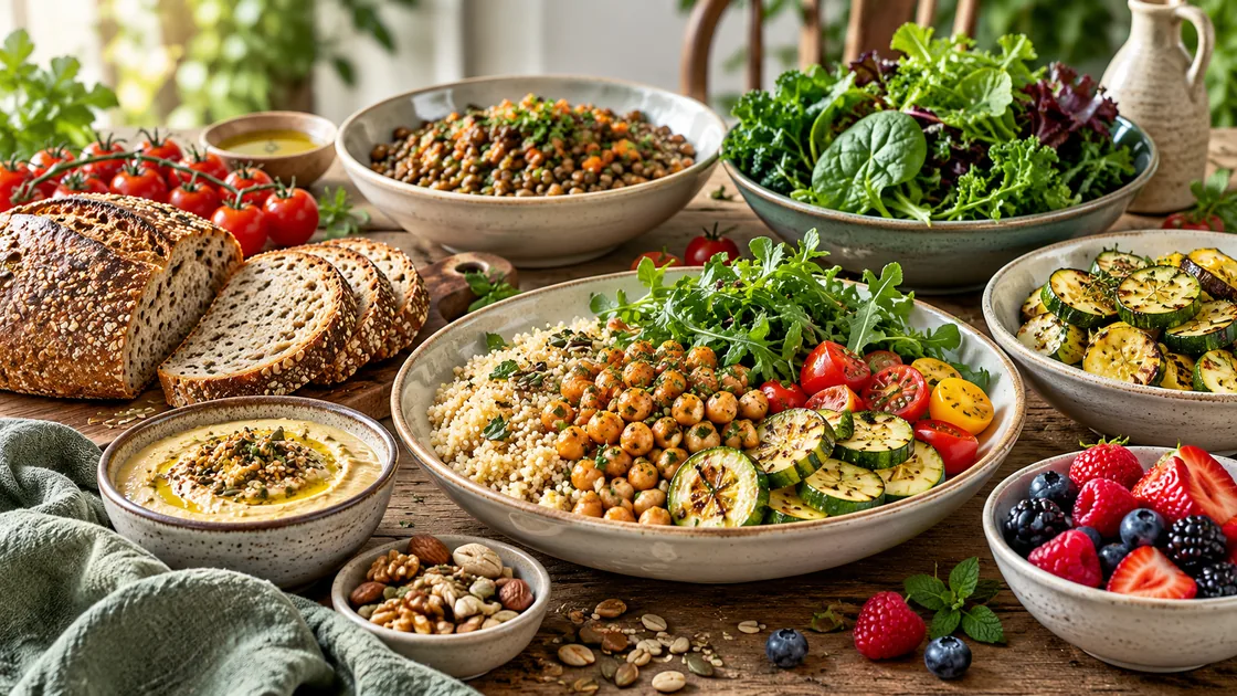 lektinfreie ernährung – vielfältige pflanzliche Mahlzeiten mit gegarten Hülsenfrüchten