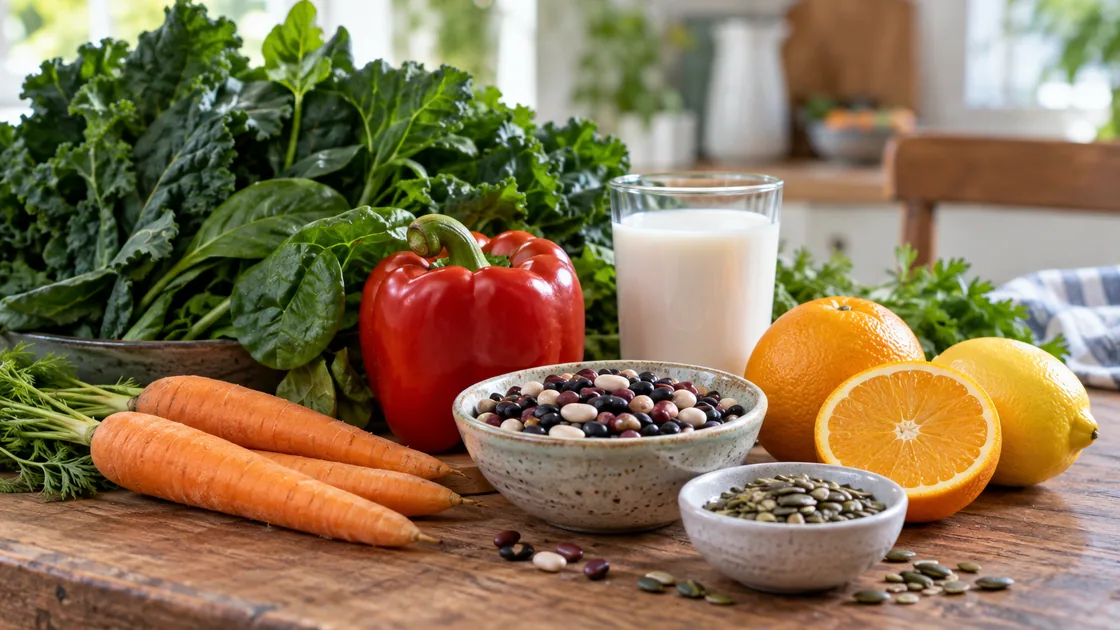 nährstoffe – Gemüse, Obst, Hülsenfrüchte und Vollkorn als Quellen