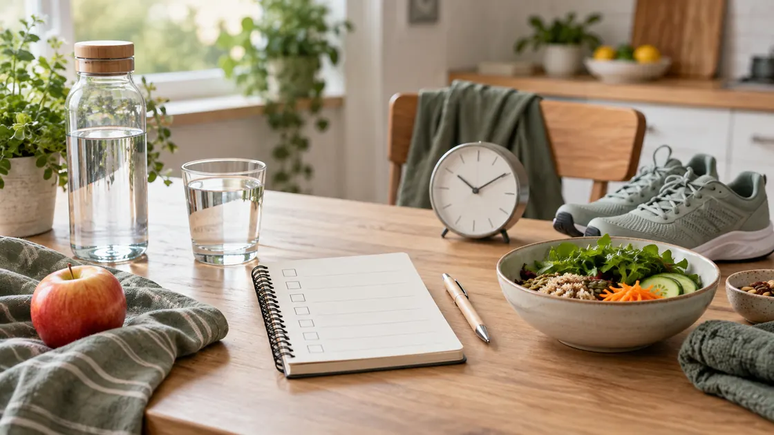 Verdauung anregen schnell – privater Tagesplan mit Wasser, Bewegung, Mahlzeit und Uhr.