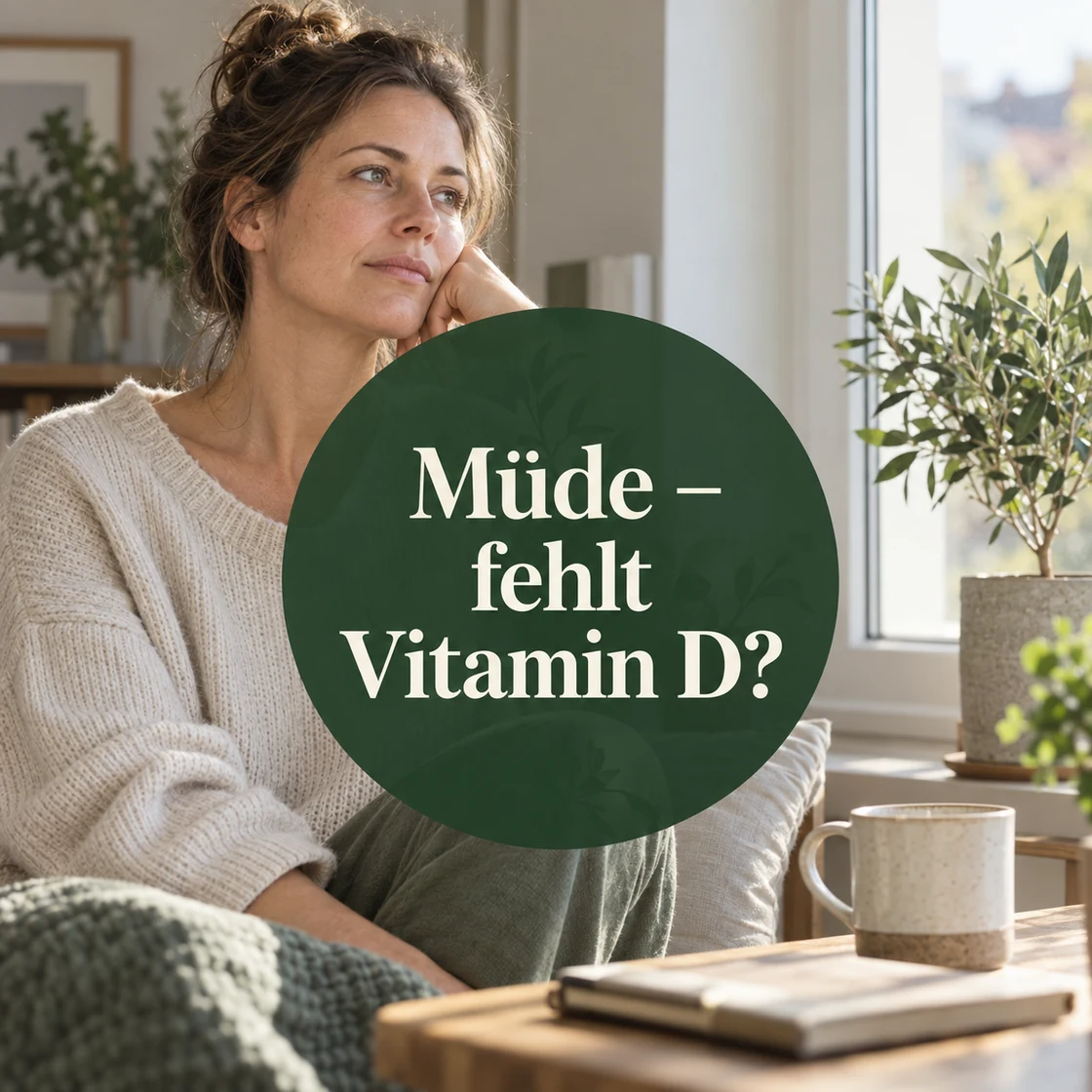 vitamin d mangel müdigkeit – nachdenkliche Frau mit der Frage Müde – fehlt Vitamin D?