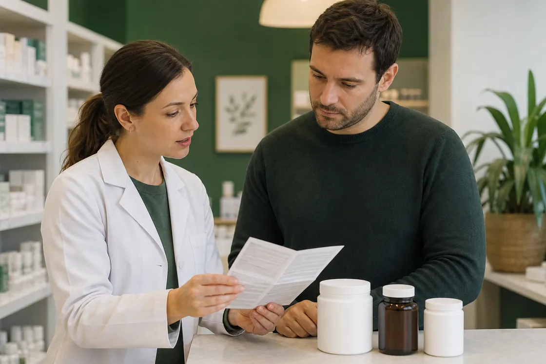 Blasenentzündung Hausmittel Backpulver – Beratung in der Apotheke zu neutralen Produkten und Packungsbeilage.