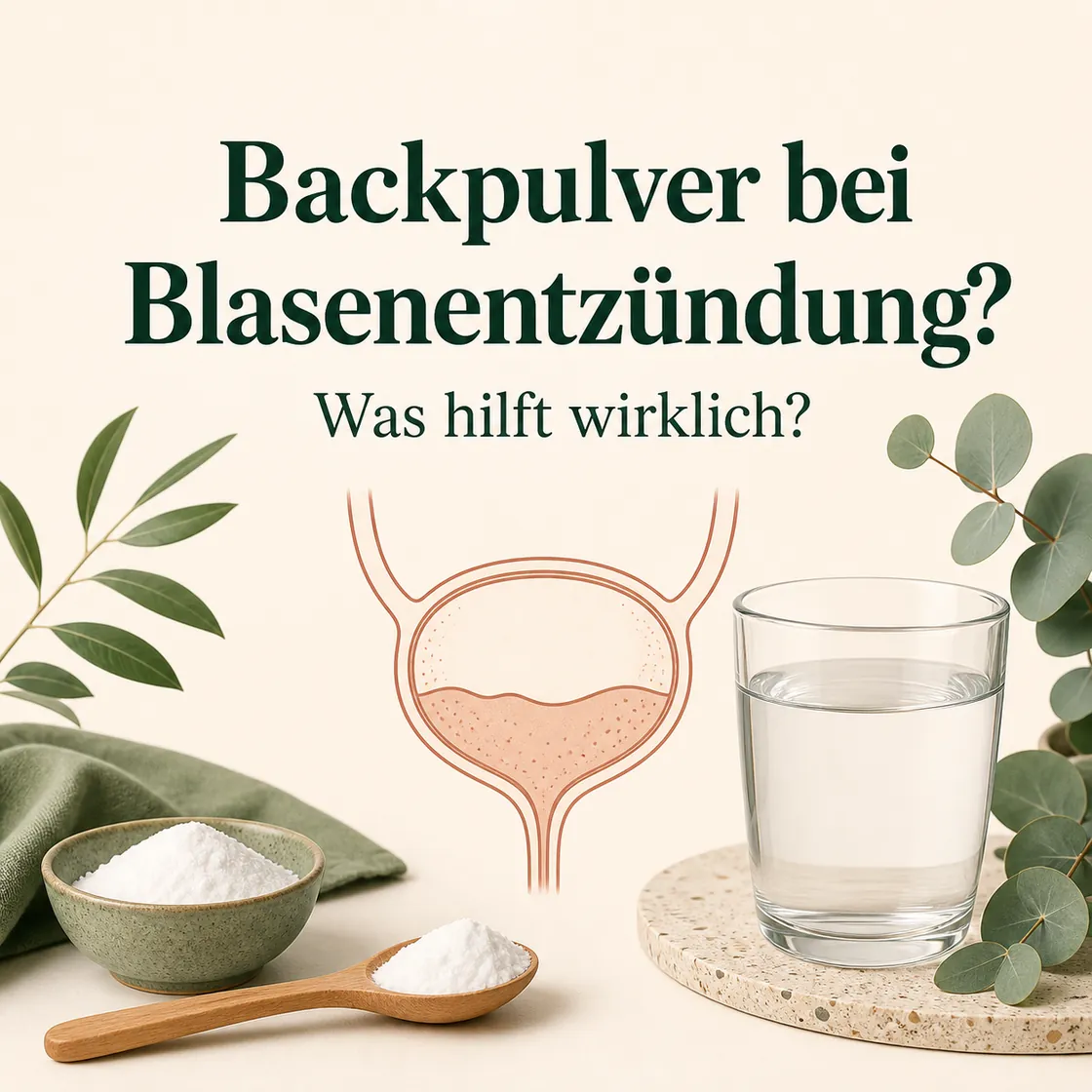 Blasenentzündung Hausmittel Backpulver – Natron, Blase und Wasser zur Frage, was wirklich hilft.