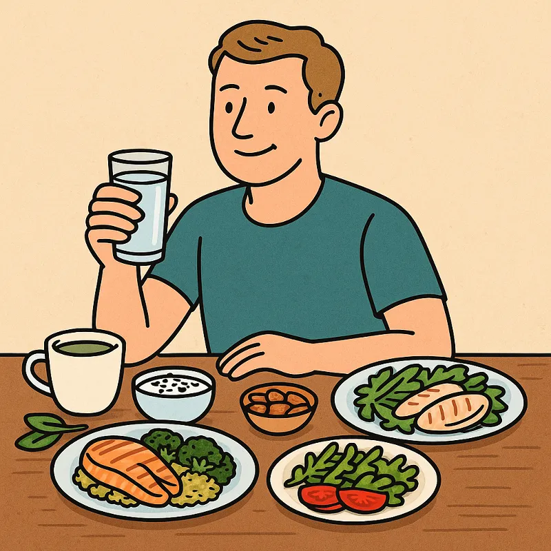 Ernährung im Alltag anpassen
