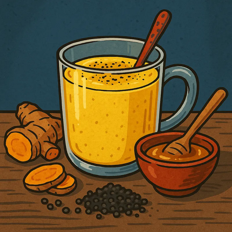 Goldene Milch