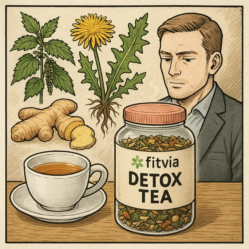 Entgiftung Körper Detox-Tees im Vergleich
