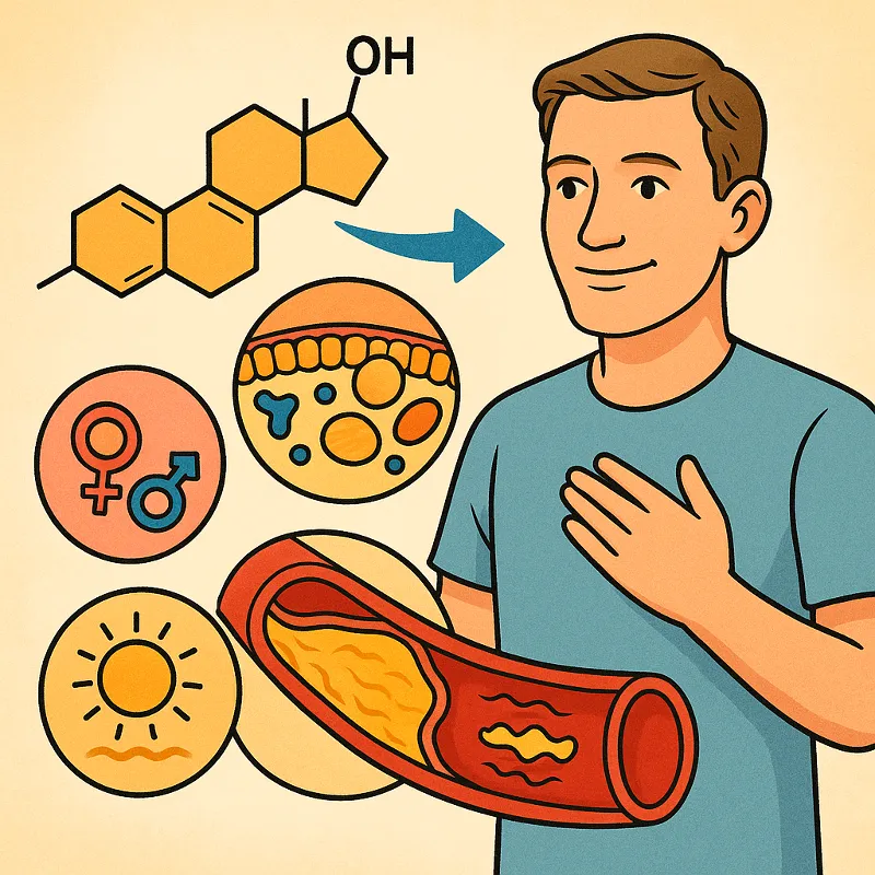 Cholesterin zu hoch Die Rolle des Cholesterins im Körper