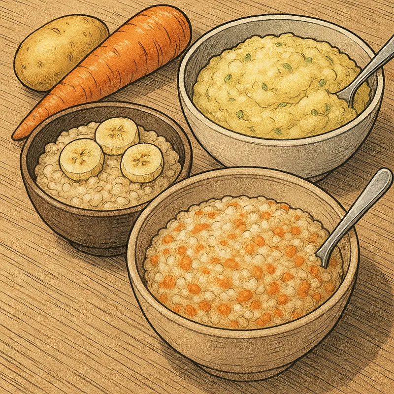 Essen bei Durchfall Einfache Gerichte für Erwachsene