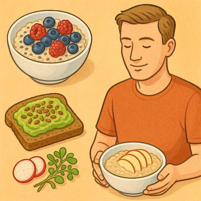 Frühstücksrezepte mit Ballaststoffen