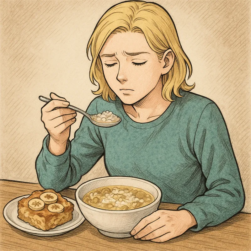 Essen bei Durchfall Gerichte für eine schnelle Genesung
