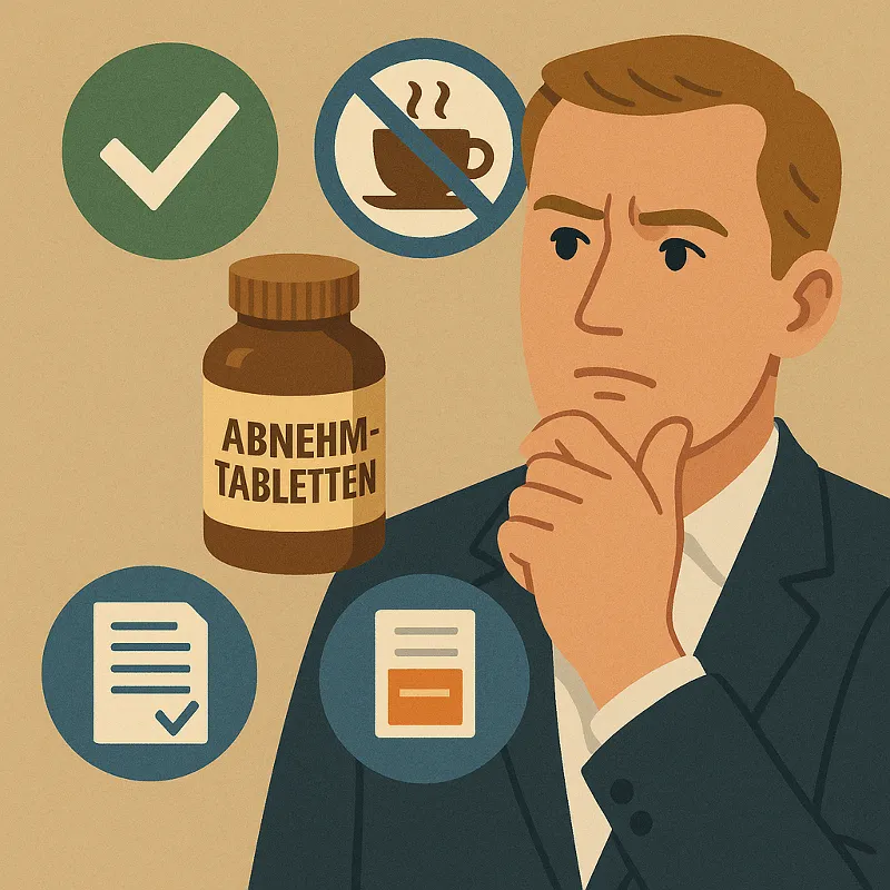 Abnehm Tabletten Kriterien für die Bewertung