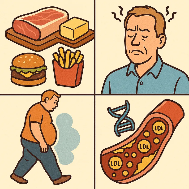 Cholesterin zu hoch LDL-Cholesterin zu hoch – Ursachen und Auslöser