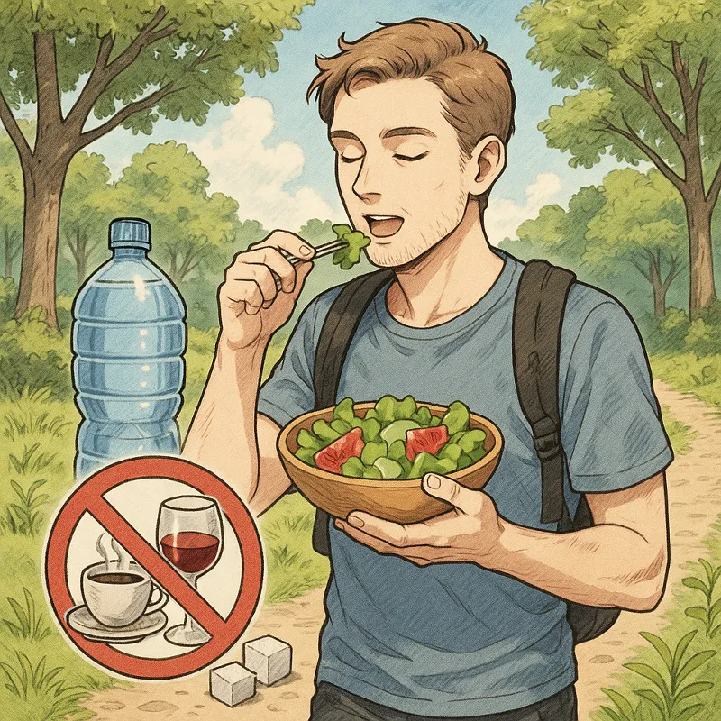 Monatliche Detox-Tage