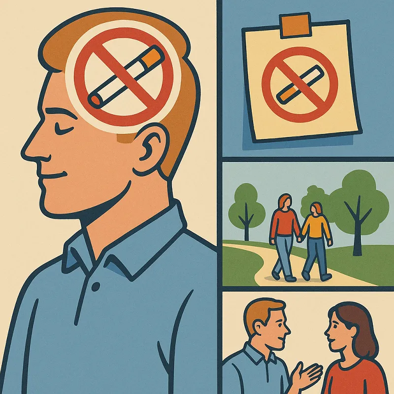 Aufhören zu rauchen Psychologische Vorbereitung auf den sofortigen Ausstieg