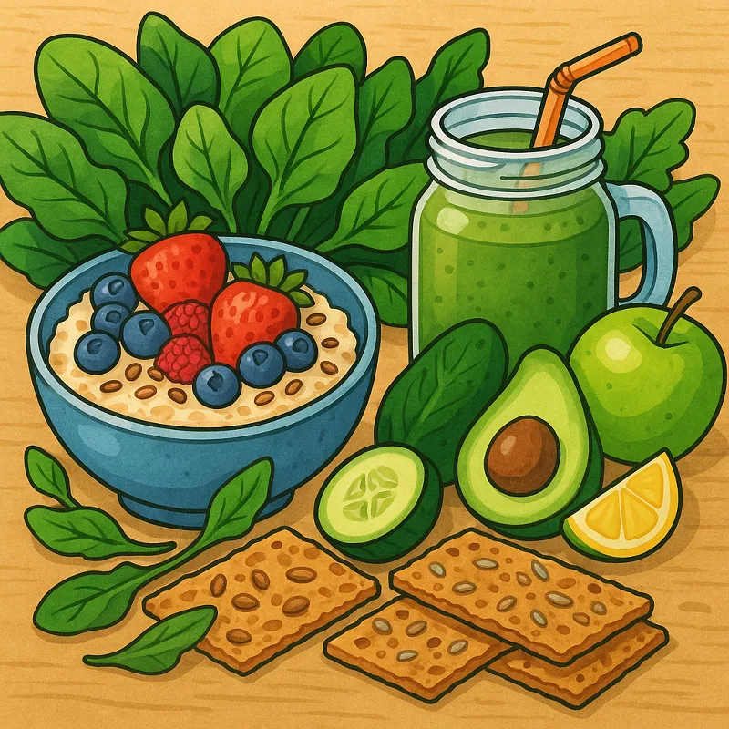 Basische Ernährung Typische basische Frühstücksideen