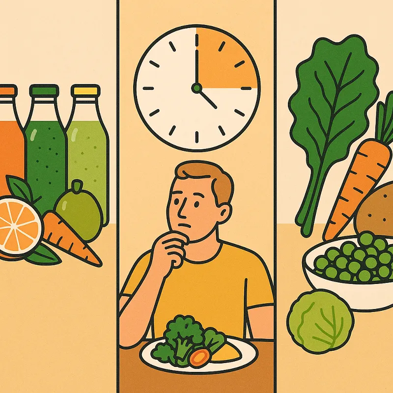 Verschiedene Detox-Ansätze im Überblick