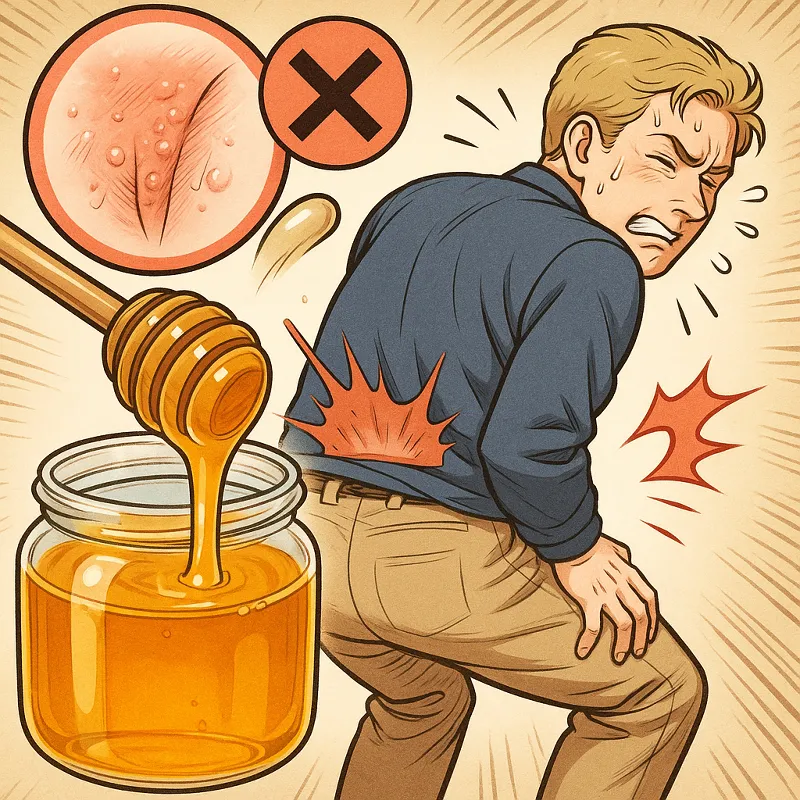 Hämorrhoiden Hausmittel Honig Wann Honig nicht geeignet ist
